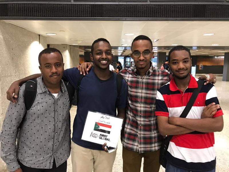 First Global Competition, Team Sudan, 2017, Washington, USA